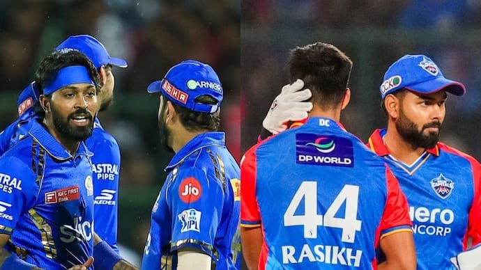 டெல்லி அணிக்கு எதிரான போட்டியில் டாஸ் வென்ற மும்பை அணி பந்துவீச்சு!