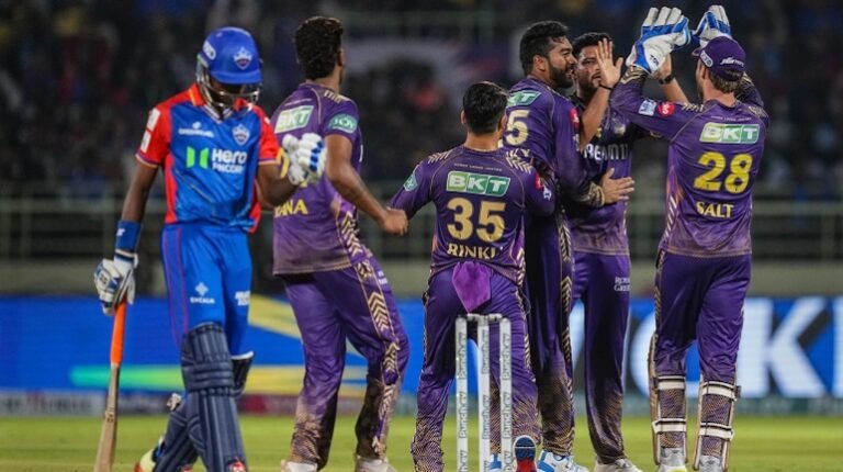 கொல்கத்தா அணிக்கு 154 ரன்கள் இலக்கு!