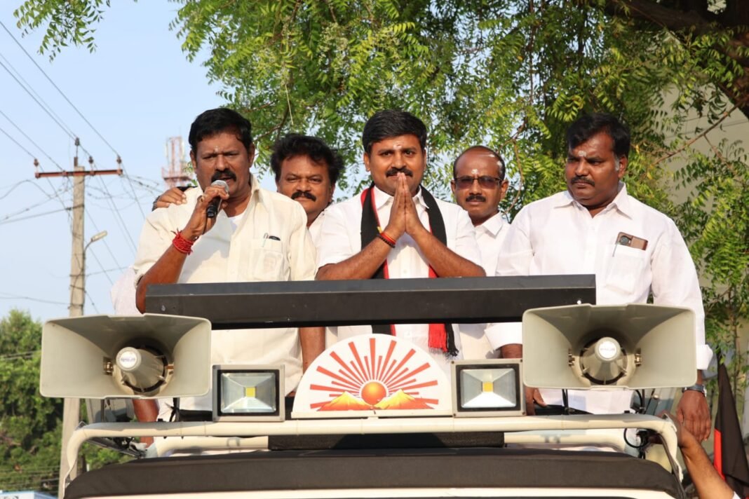 பெரம்பலூரில் அடிப்படை பிரச்சனைகளுக்கு முன்னுரிமை - அருண் நேரு