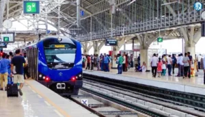 மெட்ரோ ரயிலில் செப்டம்பர் மாதம் 92.77 லட்சம் பேர் பயணம்.