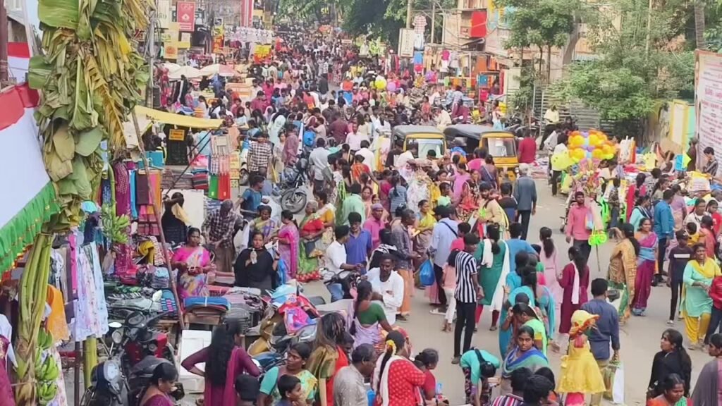 தீபாவளி - வண்ணாரப்பேட்டையில் குவிந்த மக்கள்